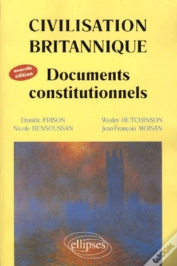 Capa do artigo Civilisation Britannique - Documents Constitutionnels - Nouvelle Édition