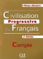Civilisation Progressive Du Francais Niveau Debutant - Corriges - Nouvelle Edition - Preview