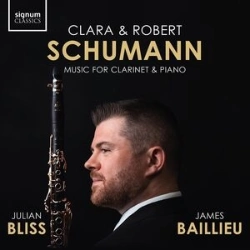 Capa do artigo Clara & Robert Schumann: Music for Clarinet & Piano - CD
