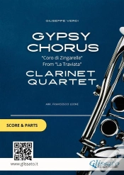 Capa do artigo Clarinet Quartet "Gypsy Chorus" Score & Parts