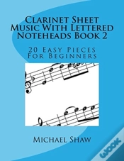 Capa do artigo Clarinet Sheet Music With Lettered Noteheads Book 2