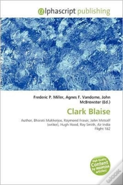 Capa do artigo Clark Blaise