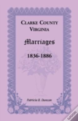 Capa do artigo Clarke County, Virginia Marriages, 1836-