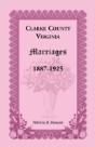 Clarke County, Virginia Marriages, 1887-1925 - Preview