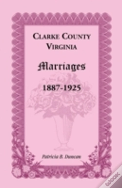 Capa do artigo Clarke County, Virginia Marriages, 1887-1925