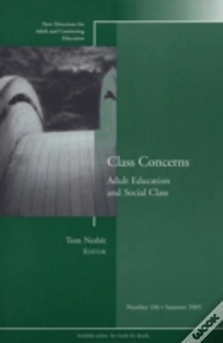 Capa do artigo Class Concerns: Adult Education And Social Class