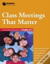 Class Meetings That Matter K5