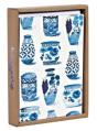 Classic Indigo Luxe Foil Notecard Box - Preview