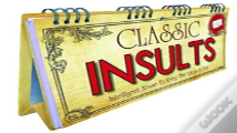 Classic Insults Flip Book
