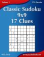 Classic Sudoku 9x9 - 17 Clues - Volume 1 - Preview