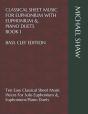 Classical Sheet Music For Euphonium With Euphonium & Piano Duets Book 1 Bass Clef Edition - Preview