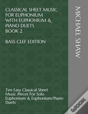 Capa do artigo Classical Sheet Music For Euphonium With Euphonium & Piano Duets Book 2 Bass Clef Edition