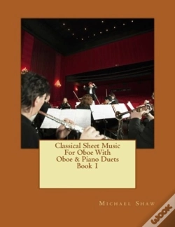 Capa do artigo Classical Sheet Music For Oboe With Oboe & Piano Duets Book 1