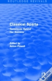 Capa do artigo Classical Sparta (Routledge Revivals)