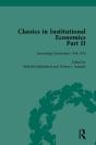 Classics In Institutional Economics, Part Ii, Volume 10 - Preview