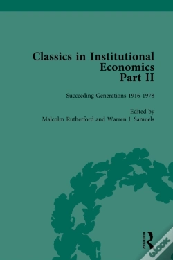 Capa do artigo Classics In Institutional Economics, Part Ii, Volume 10