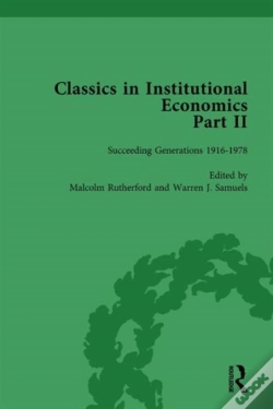 Capa do artigo Classics In Institutional Economics, Part Ii, Volume 6
