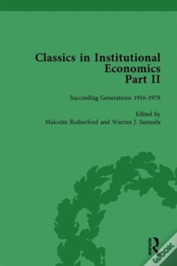 Capa do artigo Classics In Institutional Economics, Part Ii, Volume 9