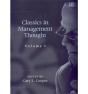 Classics In Management Thought - Preview