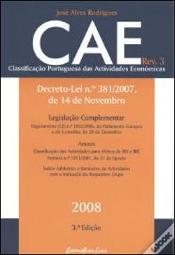 Capa do artigo Classificação Portuguesa das Actividades Económicas