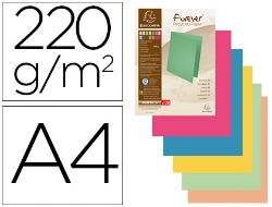 Capa do artigo Exacompta Foldyne DIN A4 classifier, pack of 100 assorted colors, 250g