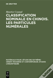 Capa do artigo Classification Nominale En Chinois. Les Particules Numérales