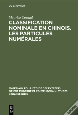 Capa do artigo Classification Nominale En Chinois. Les Particules Numérales