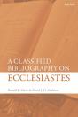 Classified Bibliography On Ecclesiastes - Preview
