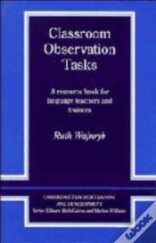 Capa do artigo Classroom Observation Tasks