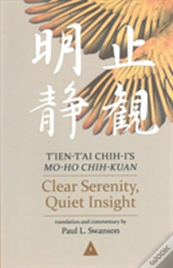 Capa do artigo Clear Serenity, Quiet Insight