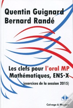 Capa do artigo Clefs Pour L'Oral Mp Mathématiques, Ens-X