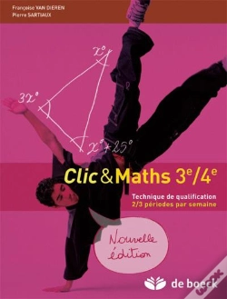 Capa do artigo Clic  Maths 3e/4e - Manuel -  Technique De Qualification - 2/3 Periodes/Semaine