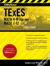 Capa do artigo Cliffsnotes Texes Math 4-8 (115) And Math 7-12 (235)