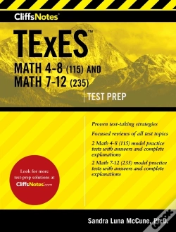 Capa do artigo Cliffsnotes Texes Math 4-8 (115) And Math 7-12 (235)