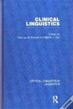 Capa do artigo Clinical Linguistics