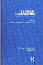 Clinical Linguistics - Preview