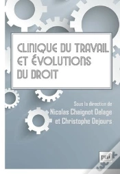 Capa do artigo Clinique Du Travail Et Évolutions Du Droit