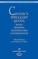Clinton'S Specialist Quota