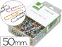 Clips de cor raiados q-connect - 50 mm caixa de 30 unidades - Preview