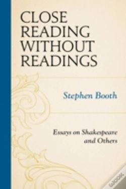 Capa do artigo Close Reading Without Readings