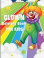 Clown Coloring Book - Preview