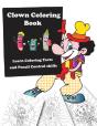 Clown Coloring Book - Preview