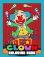 Clown Coloring Book - Preview