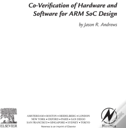 Capa do artigo Co-Verification Of Hardware And Software For Arm Soc Design