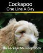 Cockapoo - One Line A Day: A Three-Year - Preview