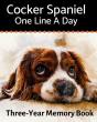 Cocker Spaniel - One Line A Day: A Three - Preview