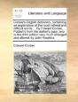 Cocker'S English Dictionary, Containing - Preview