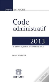 Code Administratif, 2013, 4 Me  Dition