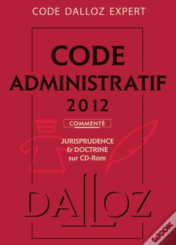 Capa do artigo Code Administratif (Édition 2012)