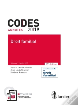 Capa do artigo Code Annote - Code De Droit Familial - 2019 - A Jour Au 1<Sup>Er</Sup> Janvier 2019